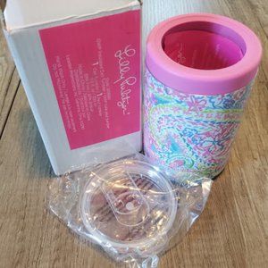 Lilly Pulitzer - Insulated Can Tumbler - Flock Full of Fun